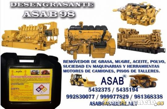 DESENGRASANTE INDUSTRIAL ECOLOGICO